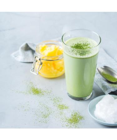 Carefood - Organic Matcha Latte Tea Powder - 100% Organic Matcha Latte Tea Infusion Suitable for Vegans - 150 g - Buy Online on GoSupps.com