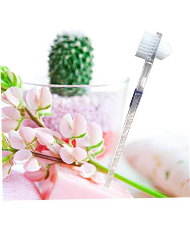 Buy Minkissy Double-Sided Toothbrush for Dentures - Effective Cleaning Brush with Plastic Handle | International Shipping Available - Buy Online on GoSupps.com