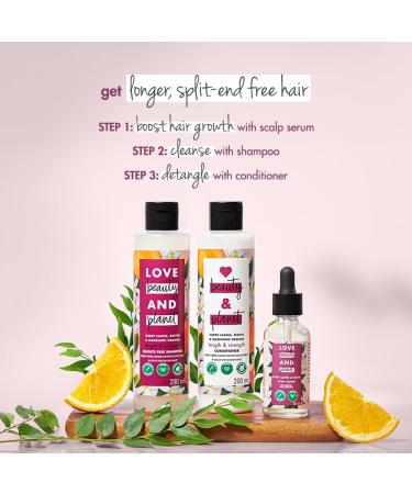 Curry Leaves Vegan Biotin Mandarin Orange Shampoo 400ml - Boost Hair Growth for Long & Strong Hair - Natural Hair Care - Buy Online on GoSupps.com