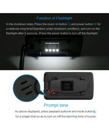 5 Portable Digital Magnifier Handheld Electronic Low Vision Reading Aid - LCD Display, 4-32X Zoom, Multiple Color Mode - Black - Buy Online on GoSupps.com