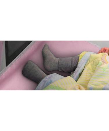 Children's Airplane Footrest - Heavy Duty Leg Rest for Airplane Seats - Pink 89 x 54 cm - Buy Online on GoSupps.com