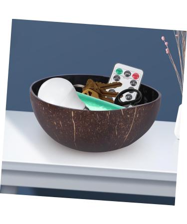CORHAD Keychain Wood Tray Cereal Container Decor Key Storage Bowl Candy Container Salad Bowl Vietnam Fruit medium Silver - Buy Online on GoSupps.com