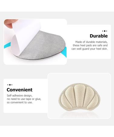 2 Pairs Heel Pad Inserts for Women's High Heel Shoes - Cushioned Grip & Comfort Shoe Pads - Buy Online on GoSupps.com