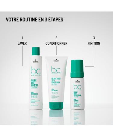 Schwarzkopf Professional Bonacure Volume Boost Jelly Conditioner For Fine Hair Vegan Care Complex With Keratin Thicker Hair Anti-static Lightweight Detangling 200 ml - Buy Online on GoSupps.com