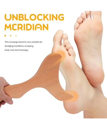 Minkissy 2-in-1 Wooden Gua Sha & Massage Scratch Board - Facial Tool for Home Use | International Shipping Available - Buy Online on GoSupps.com