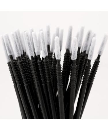 G2PLUS 200PCS Black Micro Applicator Brushes - Disposable Microfibre Swabs for Lash Lift, Extensions & Crafting - Buy Online on GoSupps.com