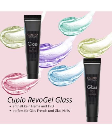 Cupio Cupio Acrygel RevoGel Glass - Water Blue 15 ml - Buy Online on GoSupps.com