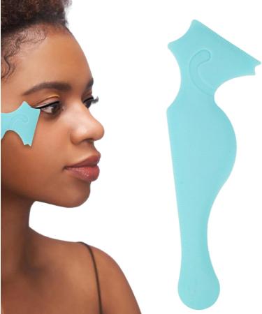 Winged Eyeliner Stencil - Portable Eye Liner Shadow Stencil | Eyeliner Guide Tool | Winged Tip Eyeliner Aid | Multifunctional For Eyes Eyeshadow Mascara Shield Eyelash Lips Green - Buy Online on GoSupps.com