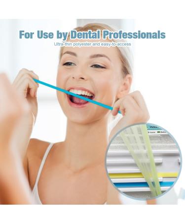 Buy MIIKUU Tooth Sandpaper Strips - 60pcs Dental Polishing for Oral Hygiene & Deep Cleaning - Buy Online on GoSupps.com