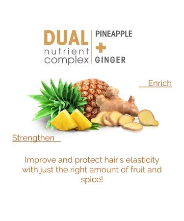 GIOVANNI 2chic Ultra-Revive Shampoo - Moisturizing Pineapple & Ginger for Dry Hair - Sulfate Free Paraben Free Color Safe - 24 oz International Shipping - Buy Online on GoSupps.com