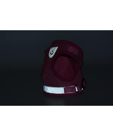 Ranphy Cat Dishes & Adjustable Dog Harness - Reflective No Pull Soft Mesh Comfortable Fit for Small Dogs - Pink - Buy Online on GoSupps.com