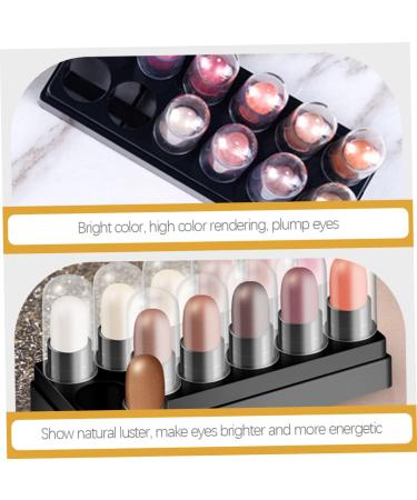 Beavorty Highlighter Pen 12pcs 12 Shadow Box Glitter Highlighter Eyeshadow Pencil Cream Eyeshadow Shadow Stick Girl - Buy Online on GoSupps.com
