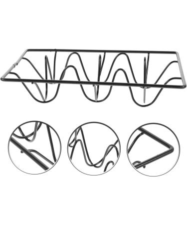 Ciieeo Egg Holder Dispenser Egg Tray Kickstand Egg Holder for Refrigerator Egg Rack for Refrigerator Storage Basket Household 18.00X12.00X3.50CM Black - Buy Online on GoSupps.com