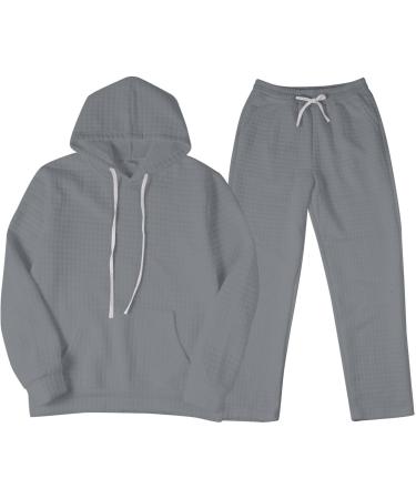 Hanxiulin Men's Jogging Suit - Fashionable Sports Jacket & Pants Set - Gray XL - Perfect for Fitness & Training - Buy Online on GoSupps.com
