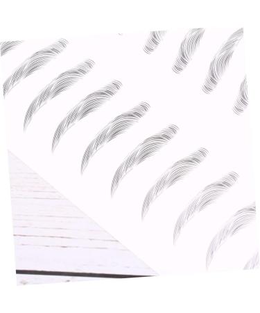 Ipetboom 2 Pairs Black Stickers Brow Tatoo Eyebrow Makeup Tools Eyebrow Stickers 6d Patch Artificial - Buy Online on GoSupps.com