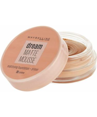 Gemey Maybelline Dream Matte Mousse Foundation 60 Caramel - 7ml - Pack of 1 - Buy Online on GoSupps.com
