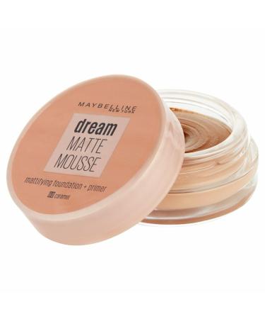 Gemey Maybelline Dream Matte Mousse Foundation 60 Caramel 7ml 1 Count (Pack of 1) 60 Caramel - Buy Online on GoSupps.com
