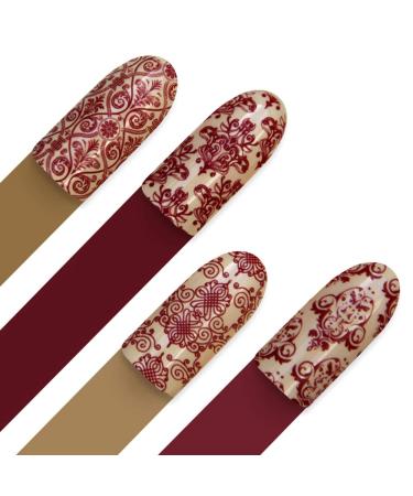 Moyra Stampingplatte 11 - Damask Drapery | Premium Nail Art Stamping Plate for International Shipping - Buy Online on GoSupps.com