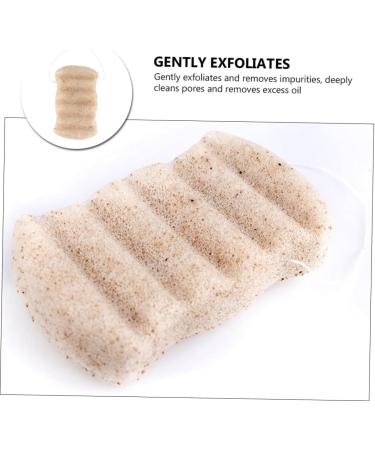 Beaupretty 1Pc Bath Cotton face Cleansing Sponge esponjas faciales Makeup Removal Sponge sponges for Cleaning Body Sponge Scrubber sponges Face Puff Gum Charcoal Makeup Remover - Buy Online on GoSupps.com