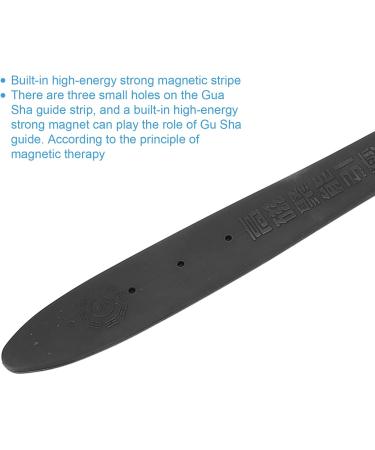 Black Gua Sha Massage Stick - High Magnetic Elasticity Fitness Tool for Muscle Relaxation | Ideal for Home & Office Use - Buy Online on GoSupps.com