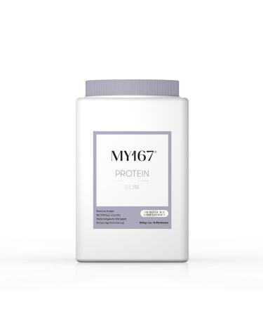 My167 Slim - 500g can |Dietary supplements with protein |High quality meal replacement |Lose weight simple and uncomplicated |For more energy and vitamins in everyday life 500 g (1 Pack)