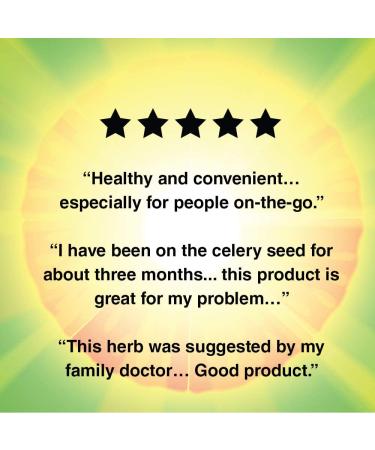 Nature's Herbs Celery Seed - 100 Vegetarian Capsules for Natural Health - Buy Online on GoSupps.com