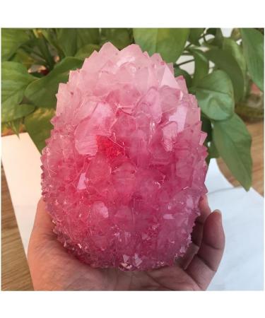 Natural Crystal Rough Very Beautiful Rose-Colored Quartz Crystal Cluster specimens Stones 900-1000g - Buy Online on GoSupps.com