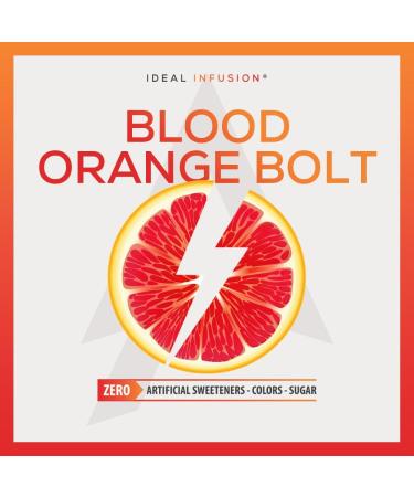 Celtic Sea Salt Electrolyte Powder: Magnesium Glycinate & Taurate - Ionic Trace Minerals & Potassium Hydration Booster Zero Sugar 30 Servings - Blood Orange Bolt - Buy Online on GoSupps.com