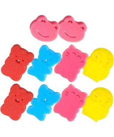 Beavorty 20 Pcs Soft Bath Sponge & Loofah Set for Children - Gentle Scrubber for Shower & Bath Time - Perfect Toddler Cleanser - Buy Online on GoSupps.com