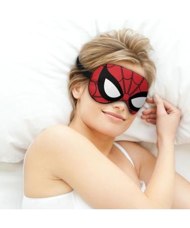 Superhero Sleep Mask | Adjustable Soft Eye Mask for Kids, Women, Men Perfect Gift - Buy Online on GoSupps.com
