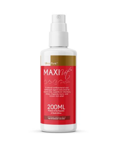 MaxiVet Wound Spray - Antibacterial and Antifungal Solution with Hypochlorous Acid - 200ml