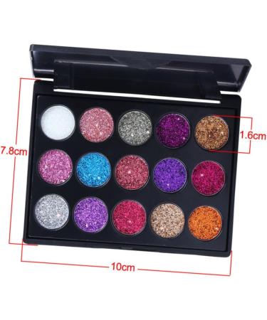 TOVINANNA 15 Eyeshadow Pallet Eye Shadow Eyeshadow Matt Eyeshadow Powder Palette Matte 1 count (Pack of 1) As Shown - Buy Online on GoSupps.com
