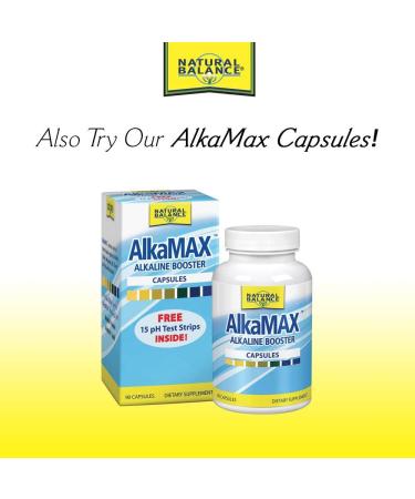Natural Balance AlkaMax Alkaline Booster Liquid - Unflavored 1 fl oz (30 ml) for pH Balance - Buy Online on GoSupps.com