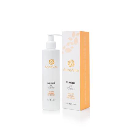 Mammamia Curl Activator with Black Tea Macadamia & Fruit Extracts For Curly Coarse Brittle Hair Sulfate-Free Paraben-Free & Vegan 8.45 Fl oz