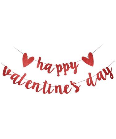 goodluxx Romantic Valentine's Day Love Happy Valentine's Day Flag Flashing Powder Love Banner C#