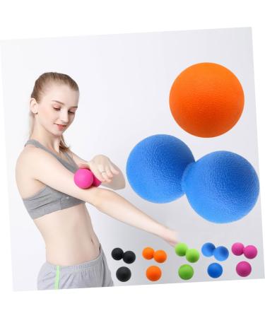 Magiclulu Massage Roller - Acupressure Deep Tissue Foot & Body Massage Ball for Travel Office & Yoga | Peanut Lacrosse Therapy Device - Buy Online on GoSupps.com