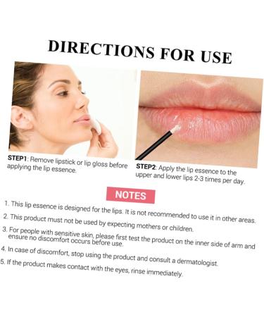 Healeved 5pcs Lip Serum Lip Oil Lipgloss Lip Balm Clear Lip Gloss Lip Tint Lip Care Supplies Lip Pomade Water - Buy Online on GoSupps.com