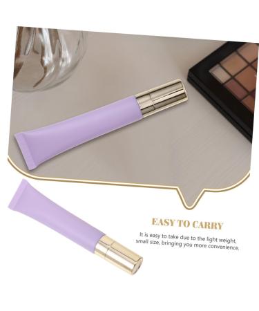 FRCOLOR 9 Pcs Frosted Eye Cream Bottles - Organic Under Eye Cream & Essential Oil for Dark Circles - Purple - 13x2x1 cm - Buy Online on GoSupps.com