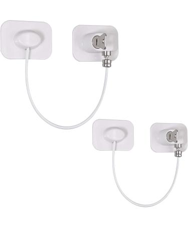 Child protection for window fridge cabinet doors safety lock set 2 PCs fuse lockable adhesive lock.