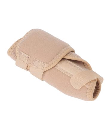 Hallux Valgus Straightener Ergonomic Bunion Splint Velvet Safe Soft Washable for Foot Care for Home Clinic(Left Foot)