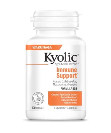 Kyolic Aged Garlic Extract Immune Formula 103 100 Capsules