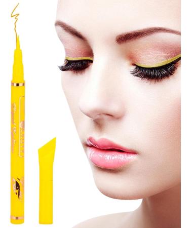 1/12 Colors Liquid Eyeliner Set Eyeliner Set Pigmented Rainbow Colorful Neon Eyeliner Pencil Waterproof Eye Shadow Pencil Long Lasting Wingtail Eyeliner for Mom Wife Girlfriend 04# - Buy Online on GoSupps.com