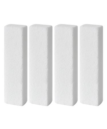 Blocks of pumice for toilet pumice stone cleaning brush cleaning block toilet cleaning blocks strong for kitchen oven tile cleaner grill kitchen shower bathroom sink (style 2 white)