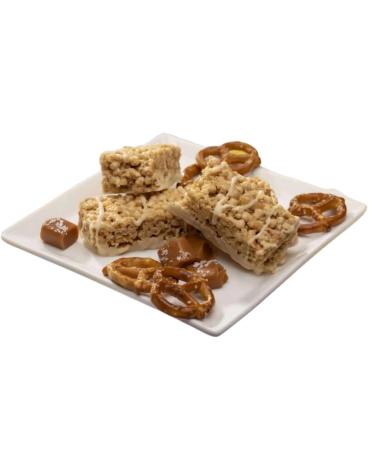 PROTEINWISE - Salted Toffee Pretzel Protein Bars High Fiber High Protein Low Carb Snacks for Weight Loss Healthy Snack Bars Low Calorie Diet-Friendly Trans Fat-Free 7 Servings/Box - Buy Online on GoSupps.com