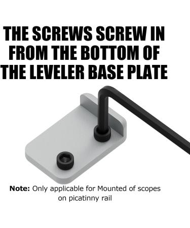 Scope Leveler Combo for Precise Scope Alignment in One-Piece Mounts or Varying Height Rings - Buy Online on GoSupps.com