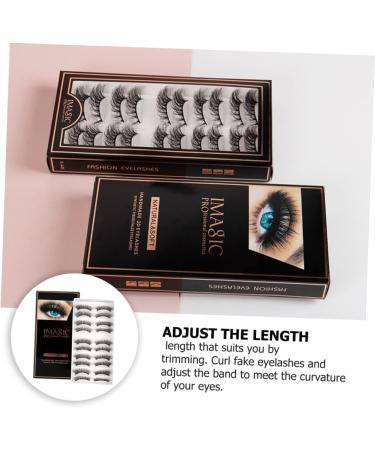 30 Pairs Fake Eyelashes Fake Lashes False Eyelashes Natural False Lashes Makeup Cosmetic Drama Lashes Fake Fur Lashes Natural Eyelashes Dense Eyelashes Thick Eyelash Chemical Fiber Healeved - Buy Online on GoSupps.com