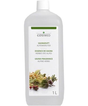 Cosimed Sauna Air Alpine Herbs 1L - Premium Aromatherapy for Home Saunas | International Shipping Available - Buy Online on GoSupps.com