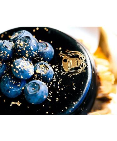 Powstro Edible Grade Genuine Gold Leaf Flakes 2g Gold Decorative Dishes Chef Art Cake Decorating Tool for Cake Chocolates Decorating Art Craft Work - Buy Online on GoSupps.com