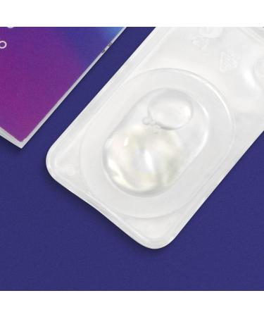 Very Covering Natural Green Contact Lenses - Silicone Comfort Jasmine Light Blue + Container - 1 Pair (Dia 14.00 0.00 Dioptria) | International Shipping - Buy Online on GoSupps.com