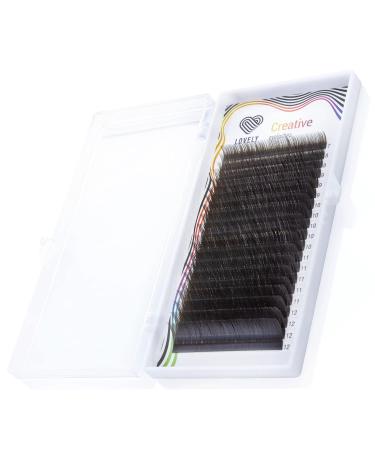 Buy Lovely Brown Individual Eyelashes for Professional Extensions | 20 Rows C D & L Bend | Strength 0.07 & 0.10 - Perfect for Stunning Lashes! - Buy Online on GoSupps.com